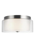 GENERATION LIGHTING, ELMWOOD PARK TWO LIGHT CEILING FLUSH MOUNT, FLUSH MOUNT CEILING LIGHTS