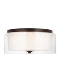 GENERATION LIGHTING, ELMWOOD PARK TWO LIGHT FLUSH MOUNT, FLUSH MOUNT CEILING LIGHTS
