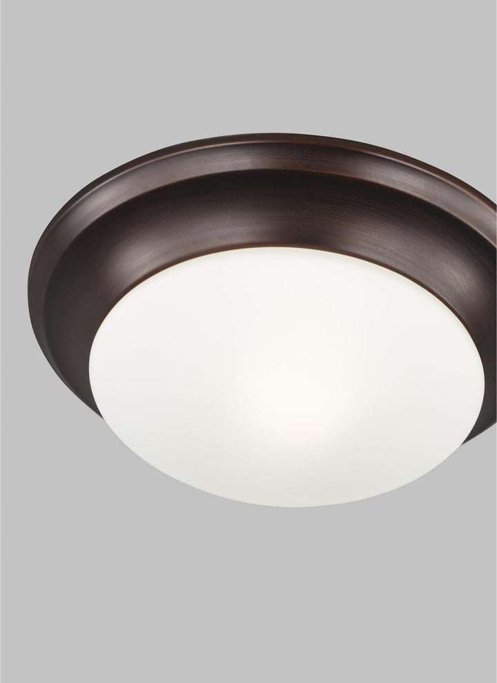 GENERATION LIGHTING, NASH ONE LIGHT CEILING FLUSH MOUNT, FLUSH MOUNT CEILING LIGHTS