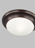 GENERATION LIGHTING, NASH ONE LIGHT CEILING FLUSH MOUNT, FLUSH MOUNT CEILING LIGHTS
