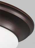 GENERATION LIGHTING, NASH THREE LIGHT CEILING FLUSH MOUNT, FLUSH MOUNT CEILING LIGHTS
