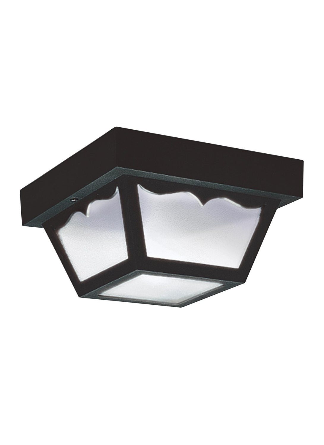 GENERATION LIGHTING, ONE LIGHT OUTDOOR CEILING FLUSH MOUNT, OUTDOOR CEILING LIGHTS