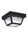 GENERATION LIGHTING, ONE LIGHT OUTDOOR CEILING FLUSH MOUNT, OUTDOOR CEILING LIGHTS