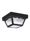 GENERATION LIGHTING, ONE LIGHT OUTDOOR CEILING FLUSH MOUNT, OUTDOOR CEILING LIGHTS