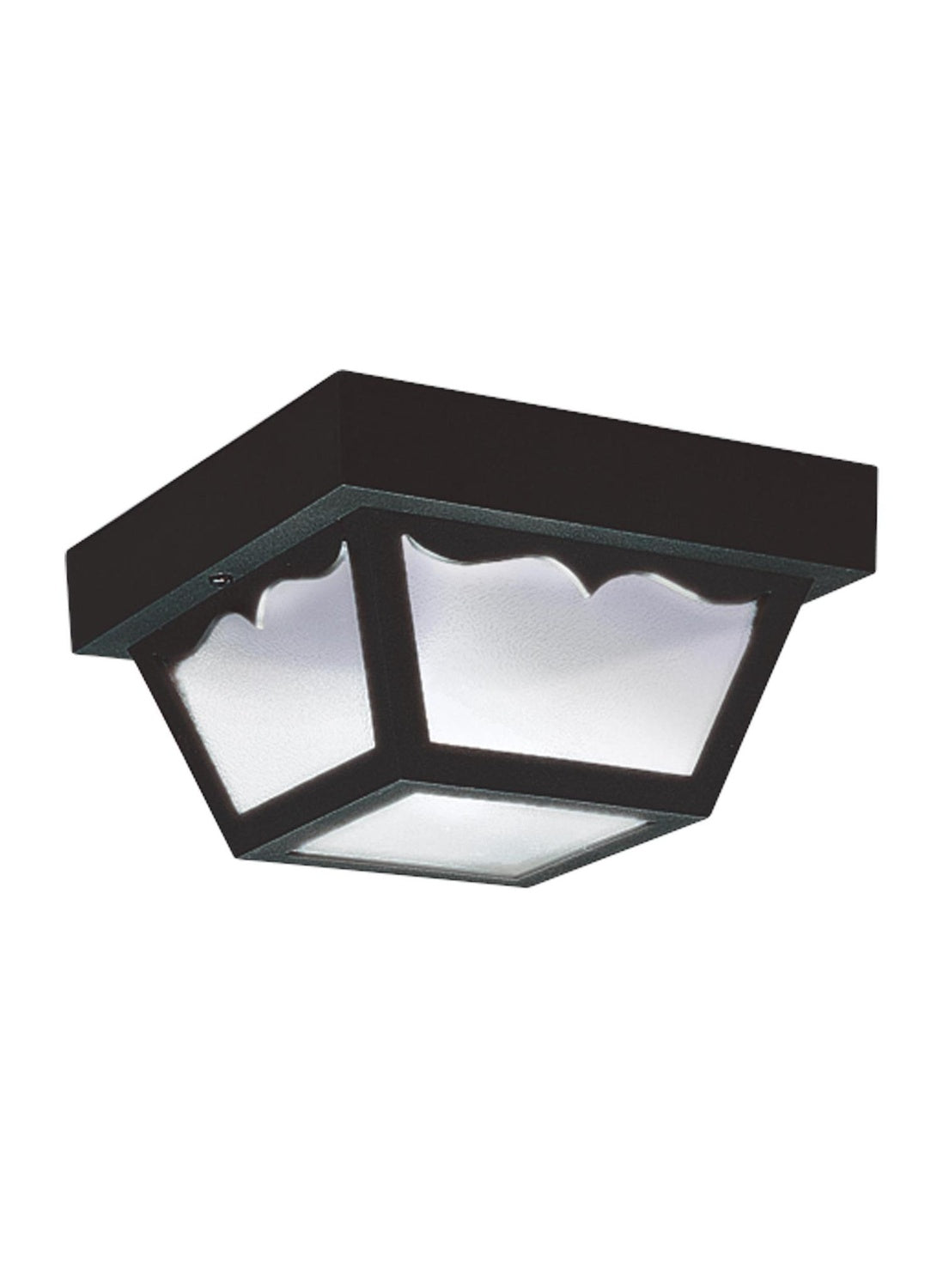 GENERATION LIGHTING, ONE LIGHT OUTDOOR CEILING FLUSH MOUNT, OUTDOOR CEILING LIGHTS