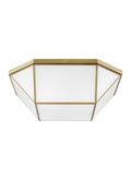 VISUAL COMFORT & CO., MORRISON FOUR LIGHT CEILING FLUSH MOUNT, FLUSH MOUNT CEILING LIGHTS