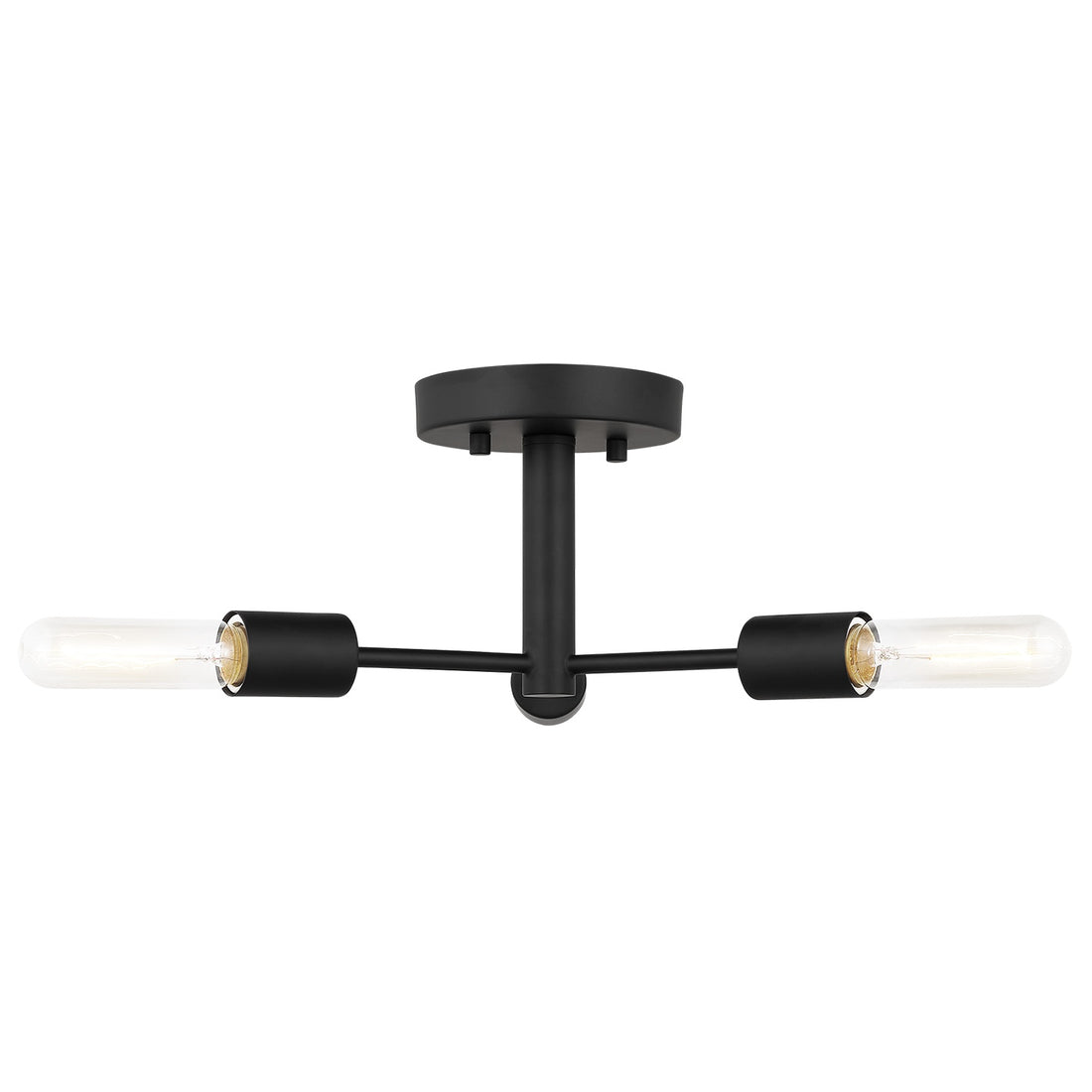 VISUAL COMFORT STUDIO, AXIS THREE LIGHT SEMI-FLUSH MOUNT, SEMI FLUSH MOUNT LIGHT