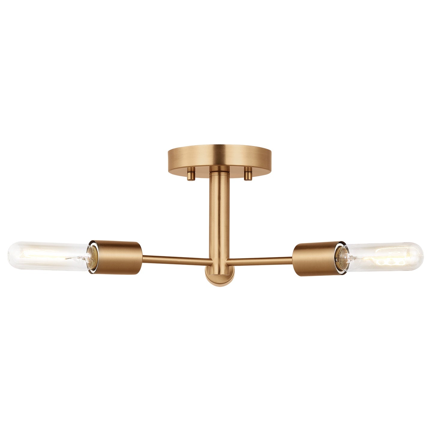 VISUAL COMFORT & CO., AXIS THREE LIGHT SEMI-FLUSH MOUNT, SEMI FLUSH MOUNT LIGHT
