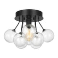 VISUAL COMFORT & CO., BRONZEVILLE ONE LIGHT SEMI-FLUSH MOUNT, SEMI FLUSH MOUNT LIGHT