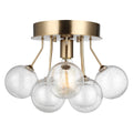 VISUAL COMFORT & CO., BRONZEVILLE ONE LIGHT SEMI-FLUSH MOUNT, SEMI FLUSH MOUNT LIGHT