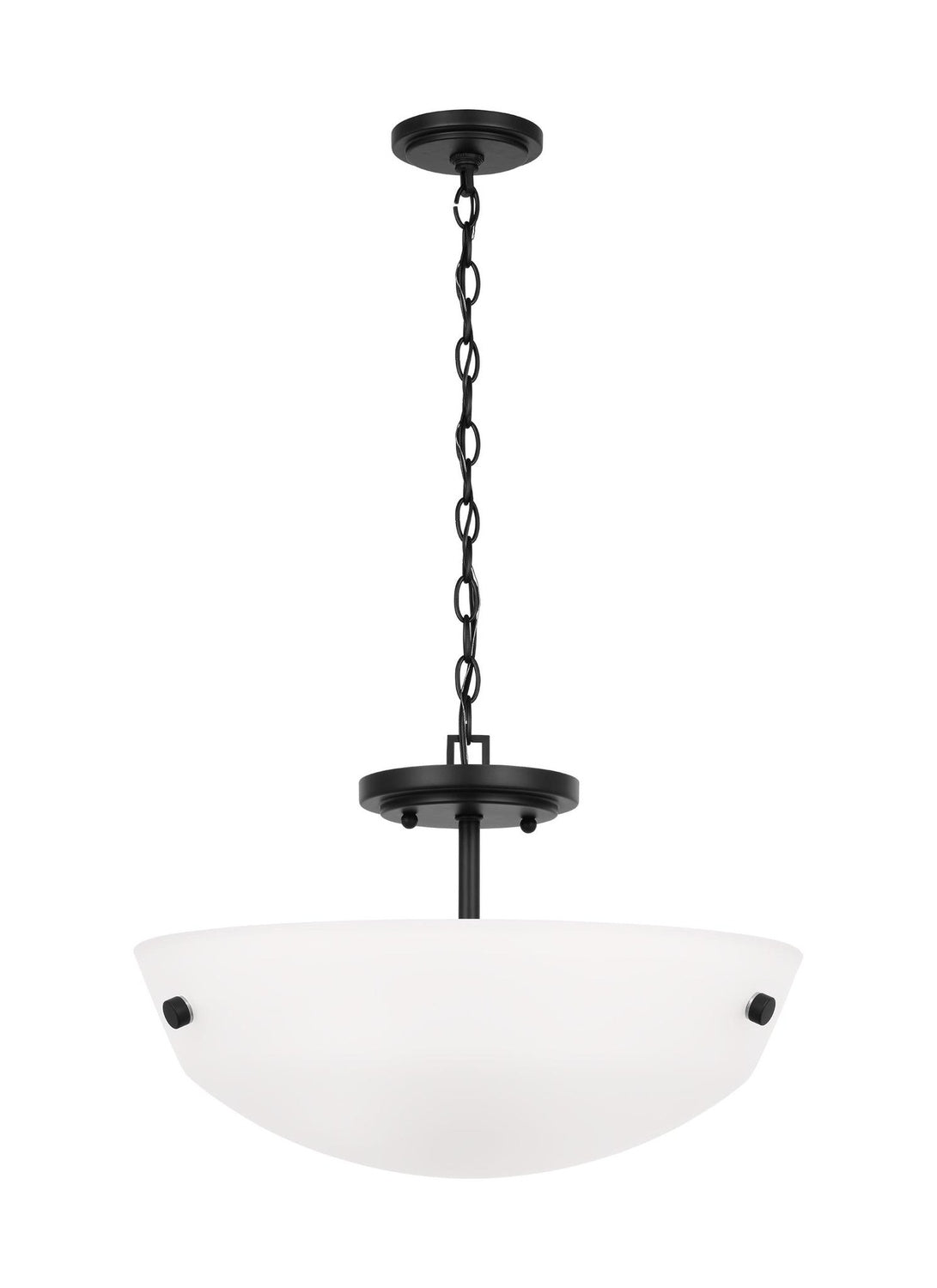 GENERATION LIGHTING, KERRVILLE TWO LIGHT SEMI-FLUSH CONVERTIBLE PENDANT, SEMI FLUSH MOUNT LIGHT