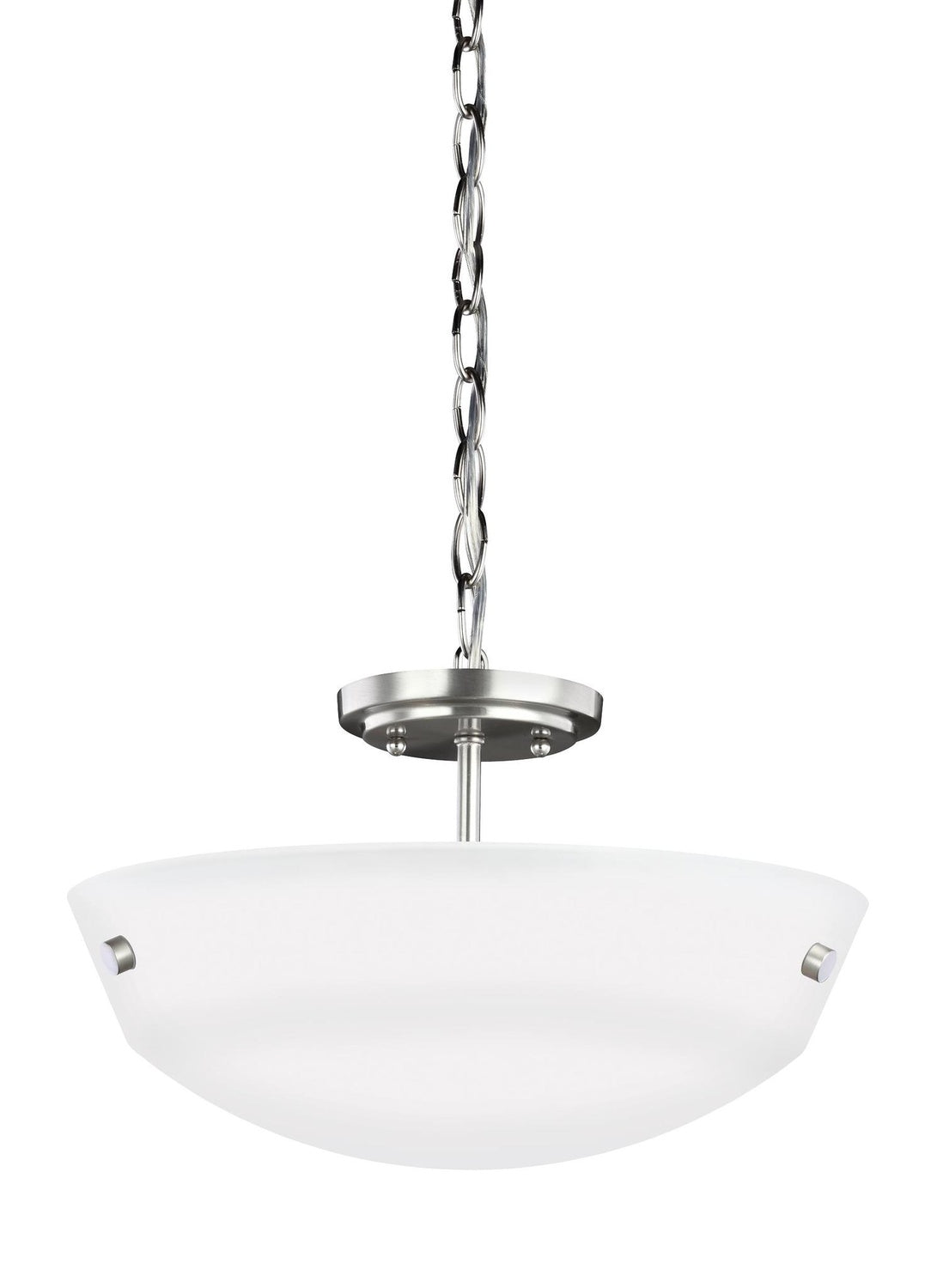 GENERATION LIGHTING, KERRVILLE TWO LIGHT SEMI-FLUSH CONVERTIBLE PENDANT, SEMI FLUSH MOUNT LIGHT