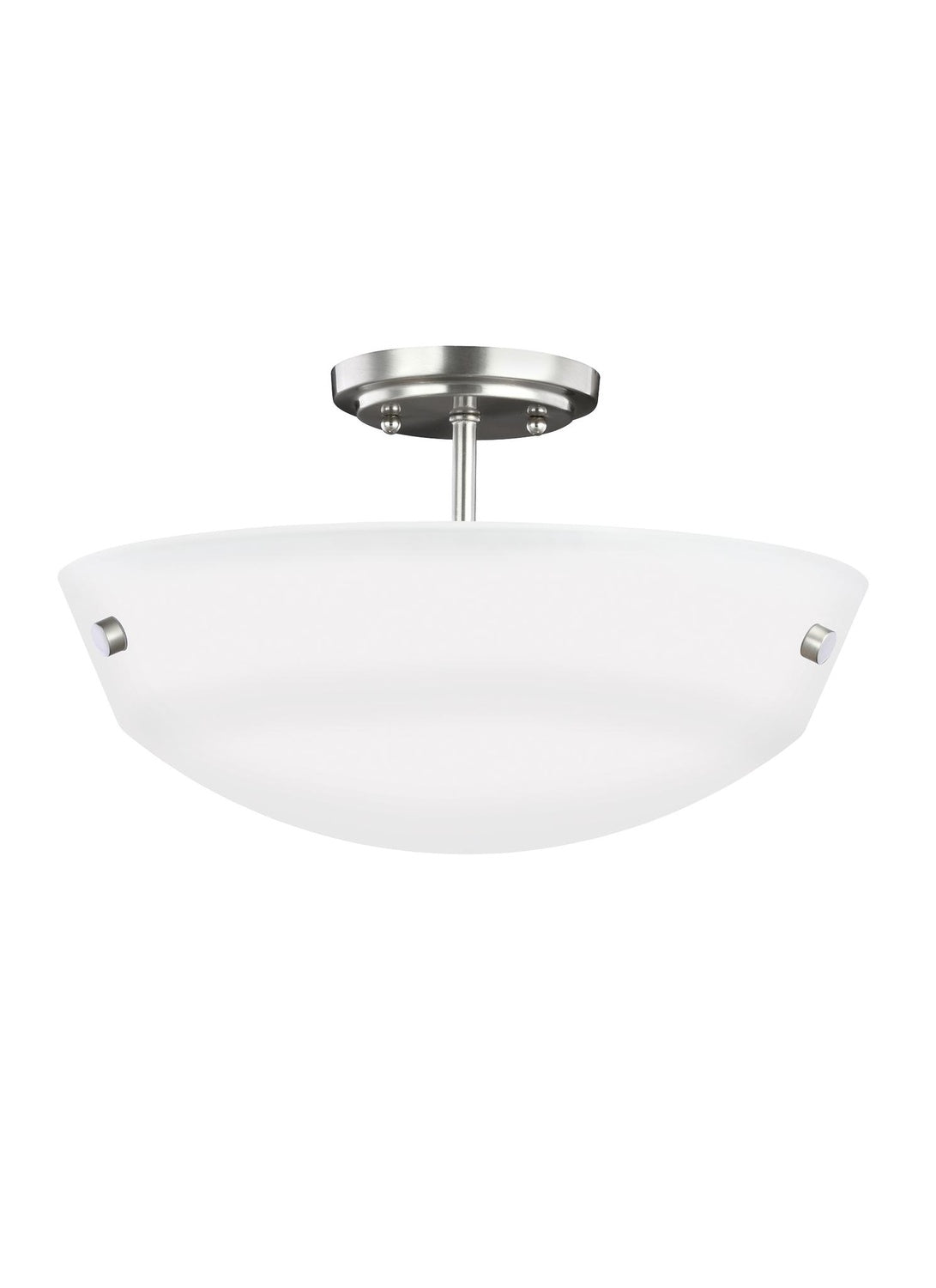 GENERATION LIGHTING, KERRVILLE TWO LIGHT SEMI-FLUSH CONVERTIBLE PENDANT, SEMI FLUSH MOUNT LIGHT