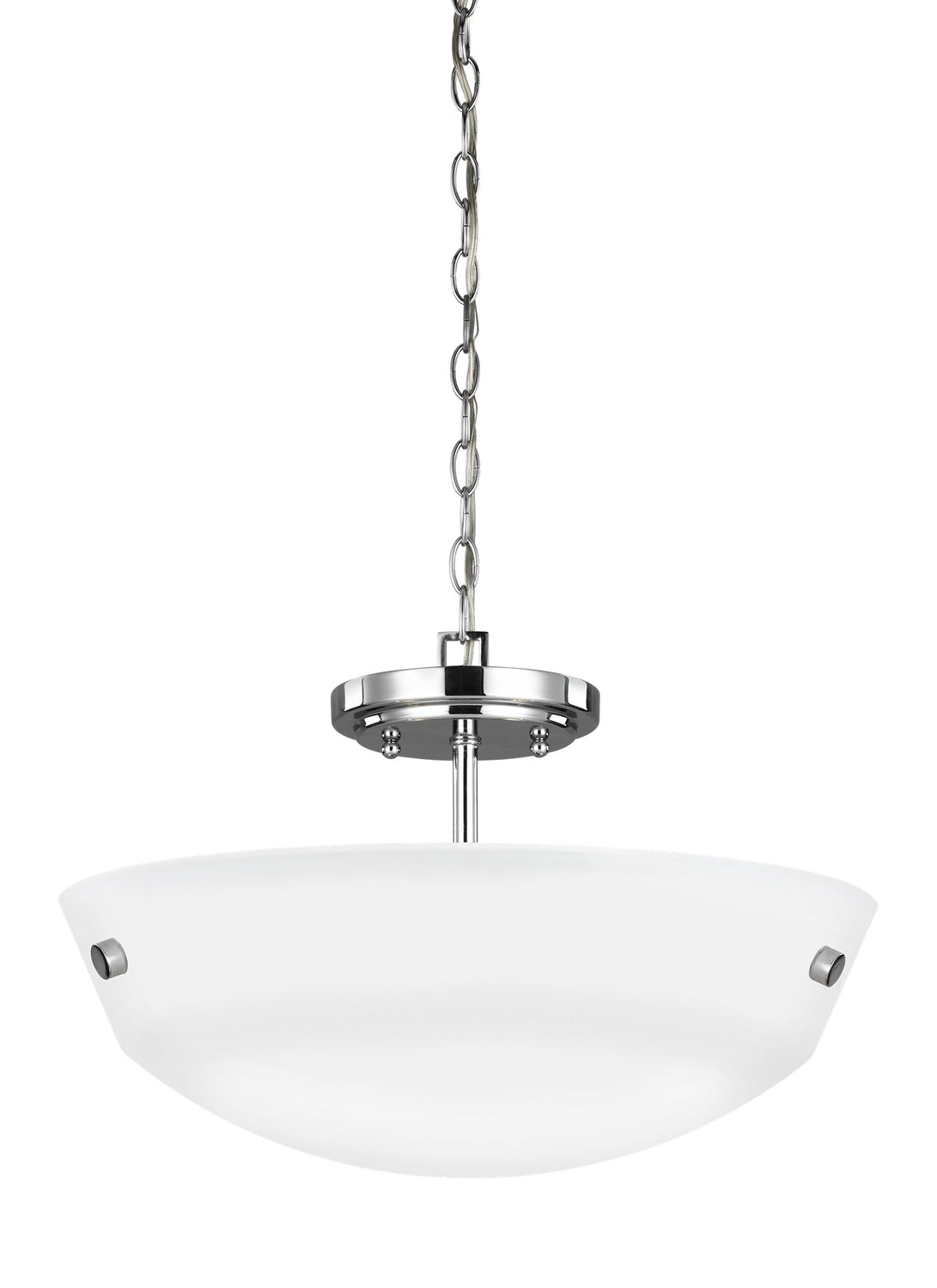 GENERATION LIGHTING, KERRVILLE TWO LIGHT SEMI-FLUSH CONVERTIBLE PENDANT, SEMI FLUSH MOUNT LIGHT
