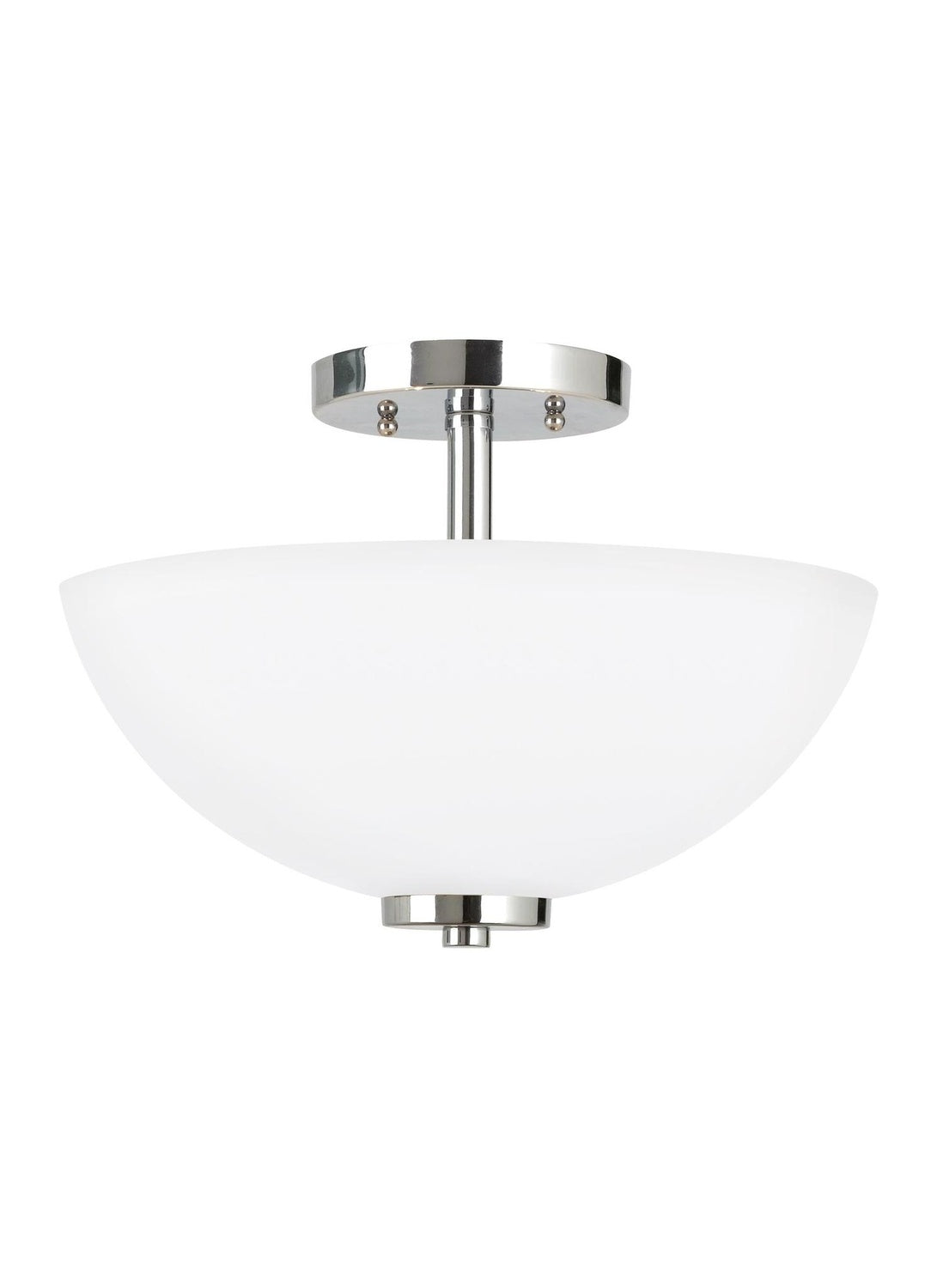 GENERATION LIGHTING, OSLO TWO LIGHT SEMI-FLUSH CONVERTIBLE PENDANT, SEMI FLUSH MOUNT LIGHT