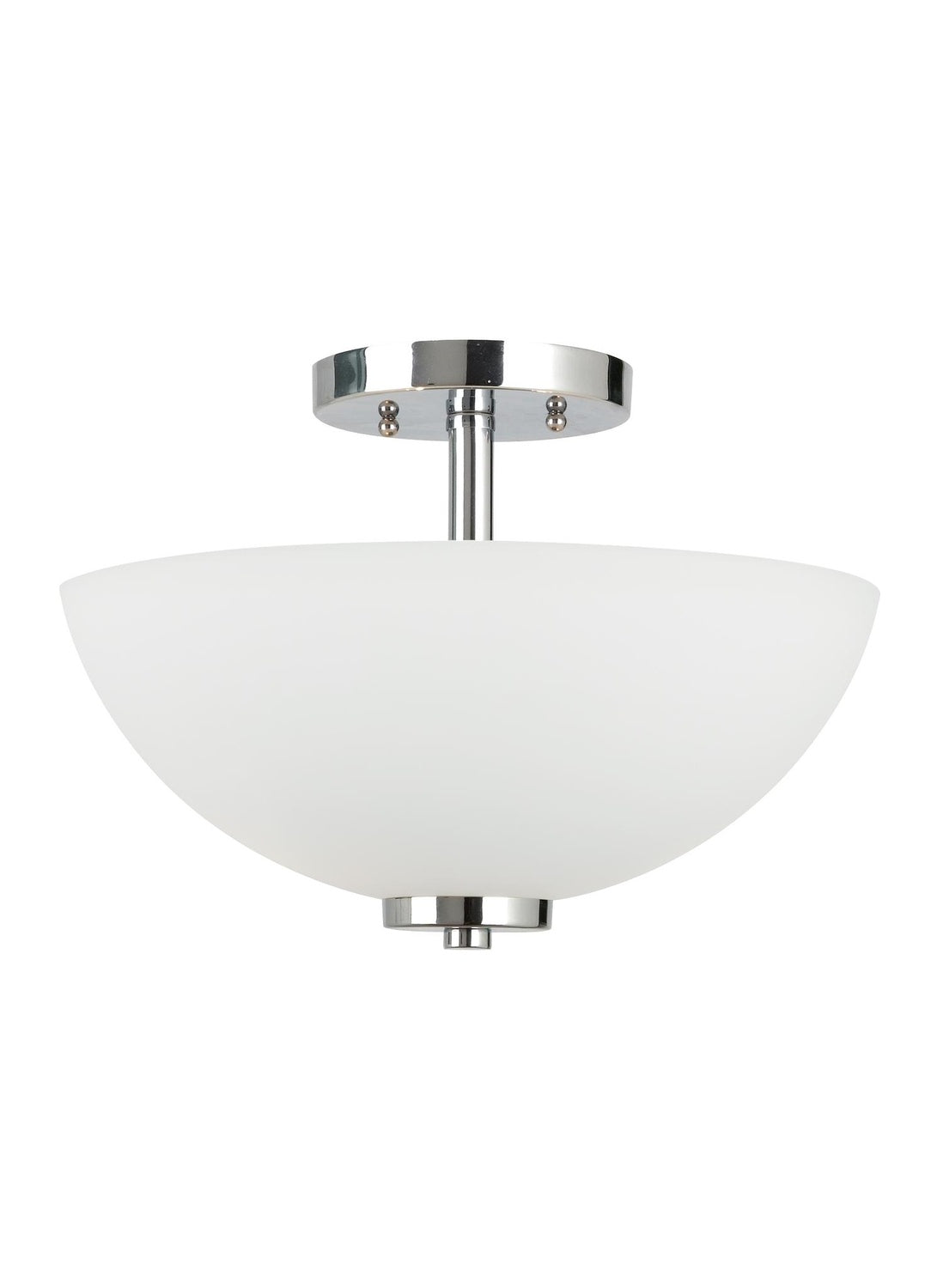 GENERATION LIGHTING, OSLO TWO LIGHT SEMI-FLUSH CONVERTIBLE PENDANT, SEMI FLUSH MOUNT LIGHT