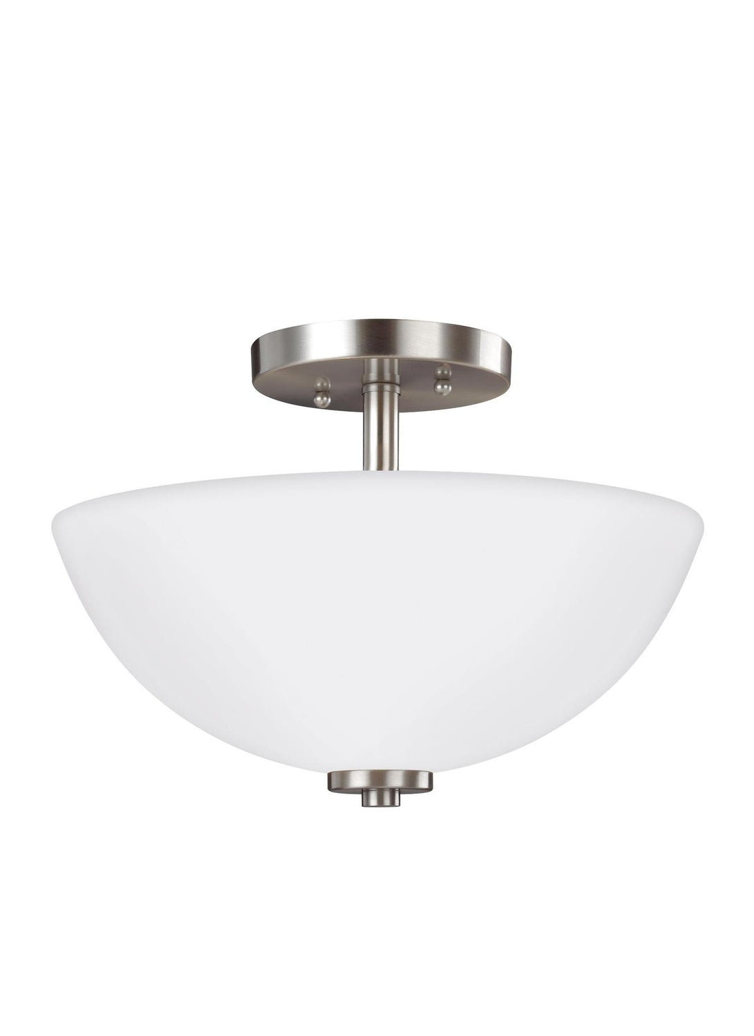 GENERATION LIGHTING, OSLO TWO LIGHT SEMI-FLUSH CONVERTIBLE PENDANT, SEMI FLUSH MOUNT LIGHT