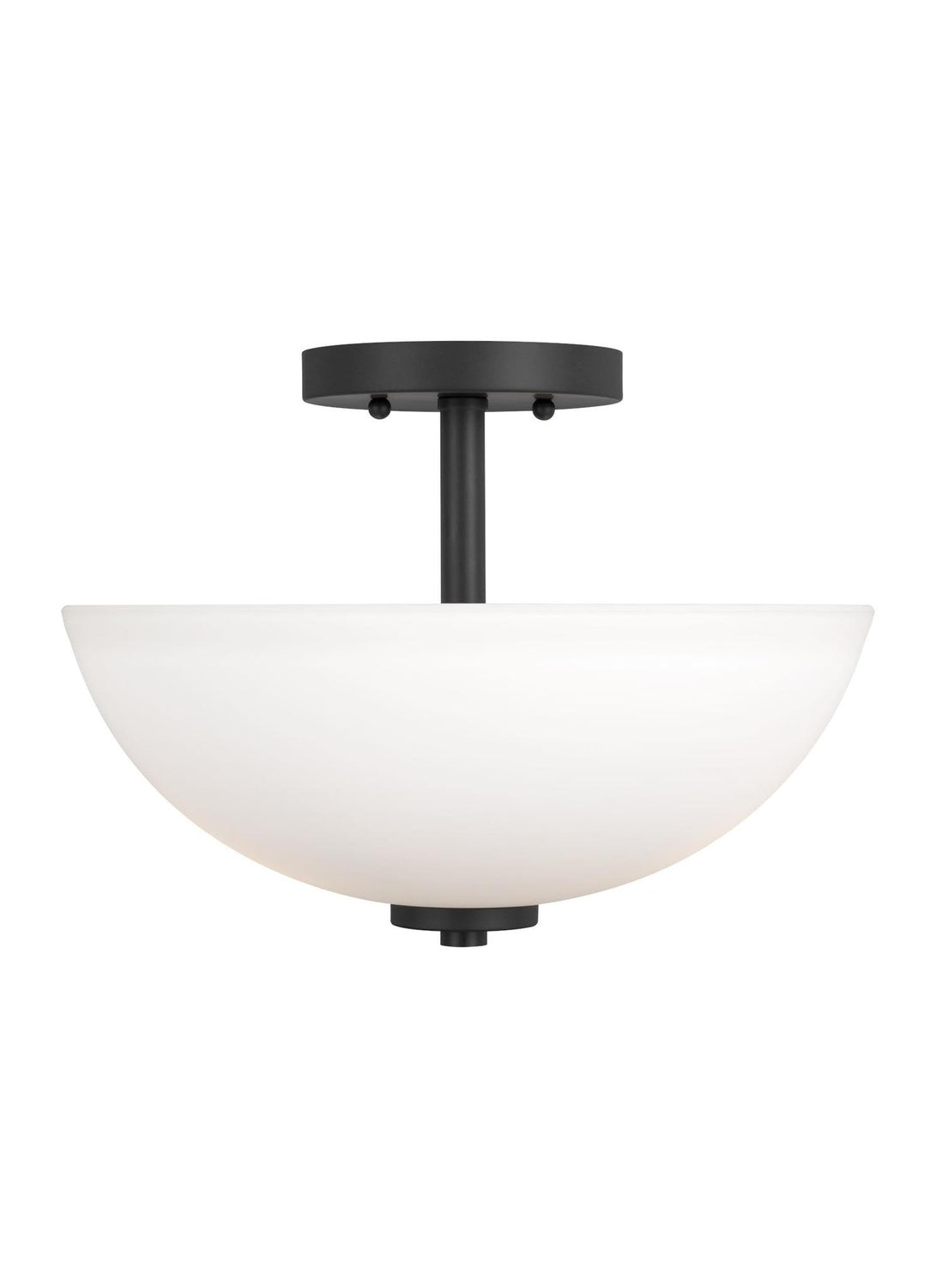 GENERATION LIGHTING, OSLO TWO LIGHT SEMI-FLUSH CONVERTIBLE PENDANT, SEMI FLUSH MOUNT LIGHT