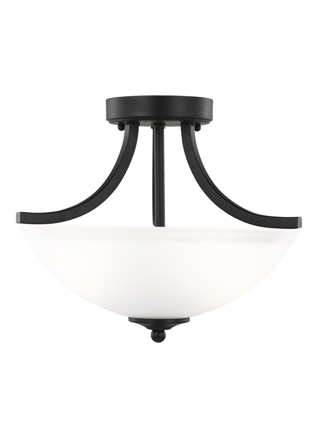 GENERATION LIGHTING, GEARY TWO LIGHT SEMI-FLUSH CONVERTIBLE PENDANT, SEMI FLUSH MOUNT LIGHT