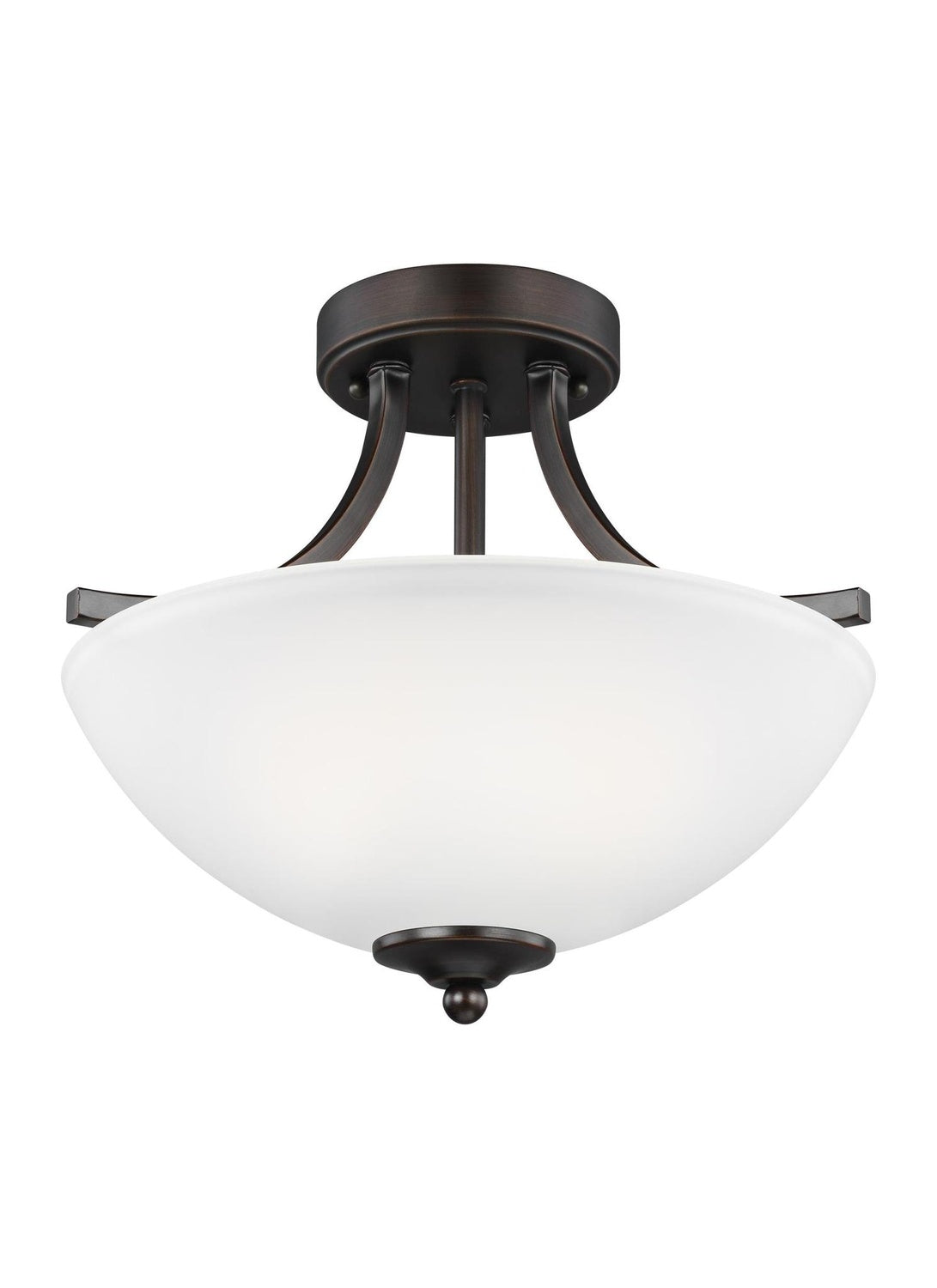 GENERATION LIGHTING, GEARY TWO LIGHT SEMI-FLUSH CONVERTIBLE PENDANT, SEMI FLUSH MOUNT LIGHT