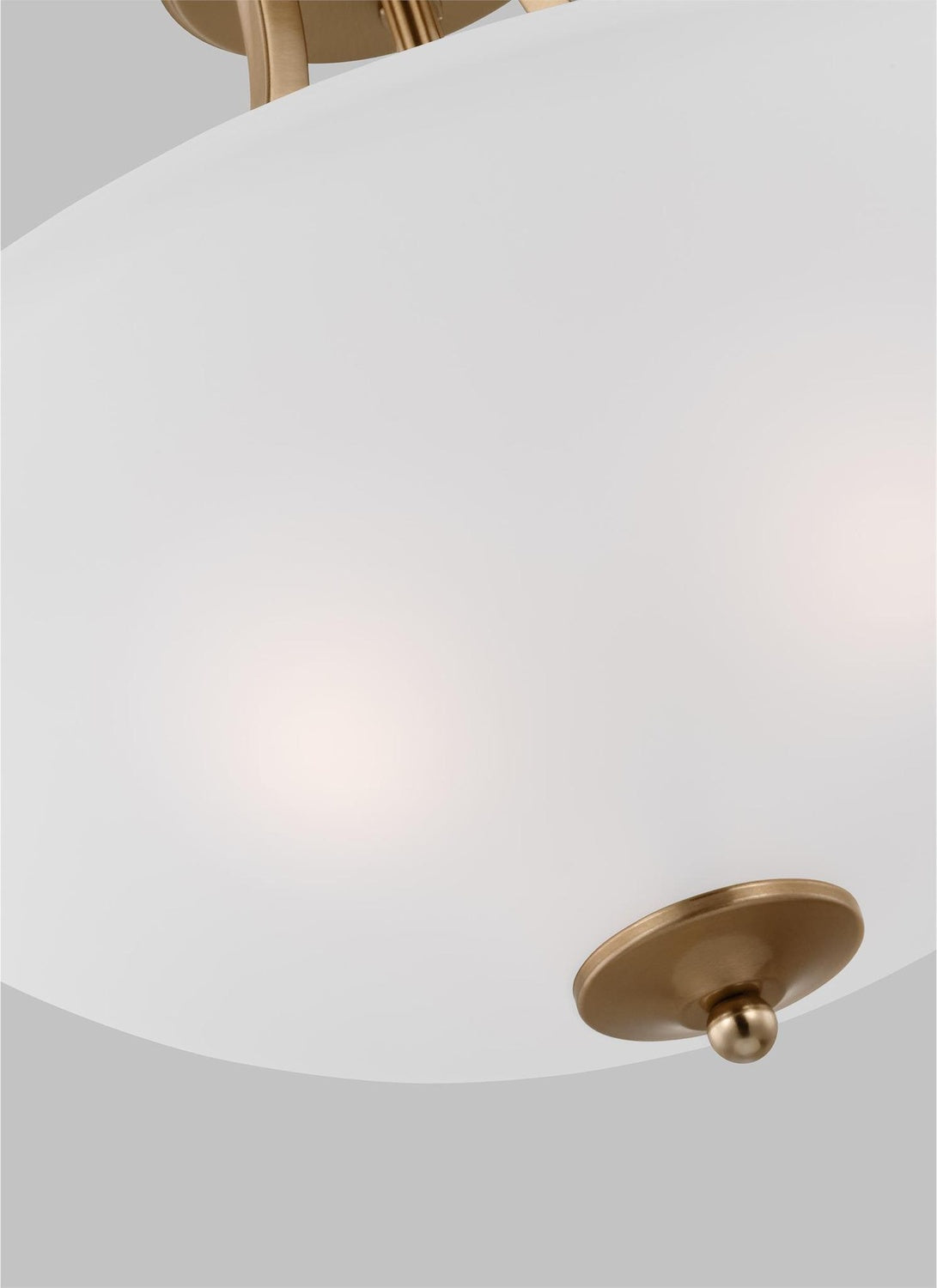 GENERATION LIGHTING, GEARY THREE LIGHT SEMI-FLUSH CONVERTIBLE PENDANT, SEMI FLUSH MOUNT LIGHT