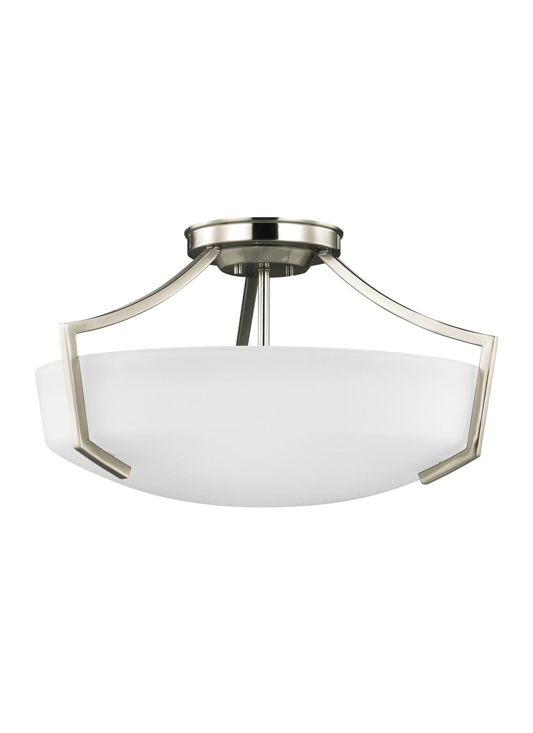 GENERATION LIGHTING, HANFORD THREE LIGHT CEILING CONVERTIBLE PENDANT, PENDANT LIGHT