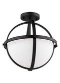GENERATION LIGHTING, ALTURAS TWO LIGHT SEMI-FLUSH CONVERTIBLE PENDANT, SEMI FLUSH MOUNT LIGHT