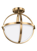 GENERATION LIGHTING, ALTURAS TWO LIGHT SEMI-FLUSH CONVERTIBLE PENDANT, SEMI FLUSH MOUNT LIGHT