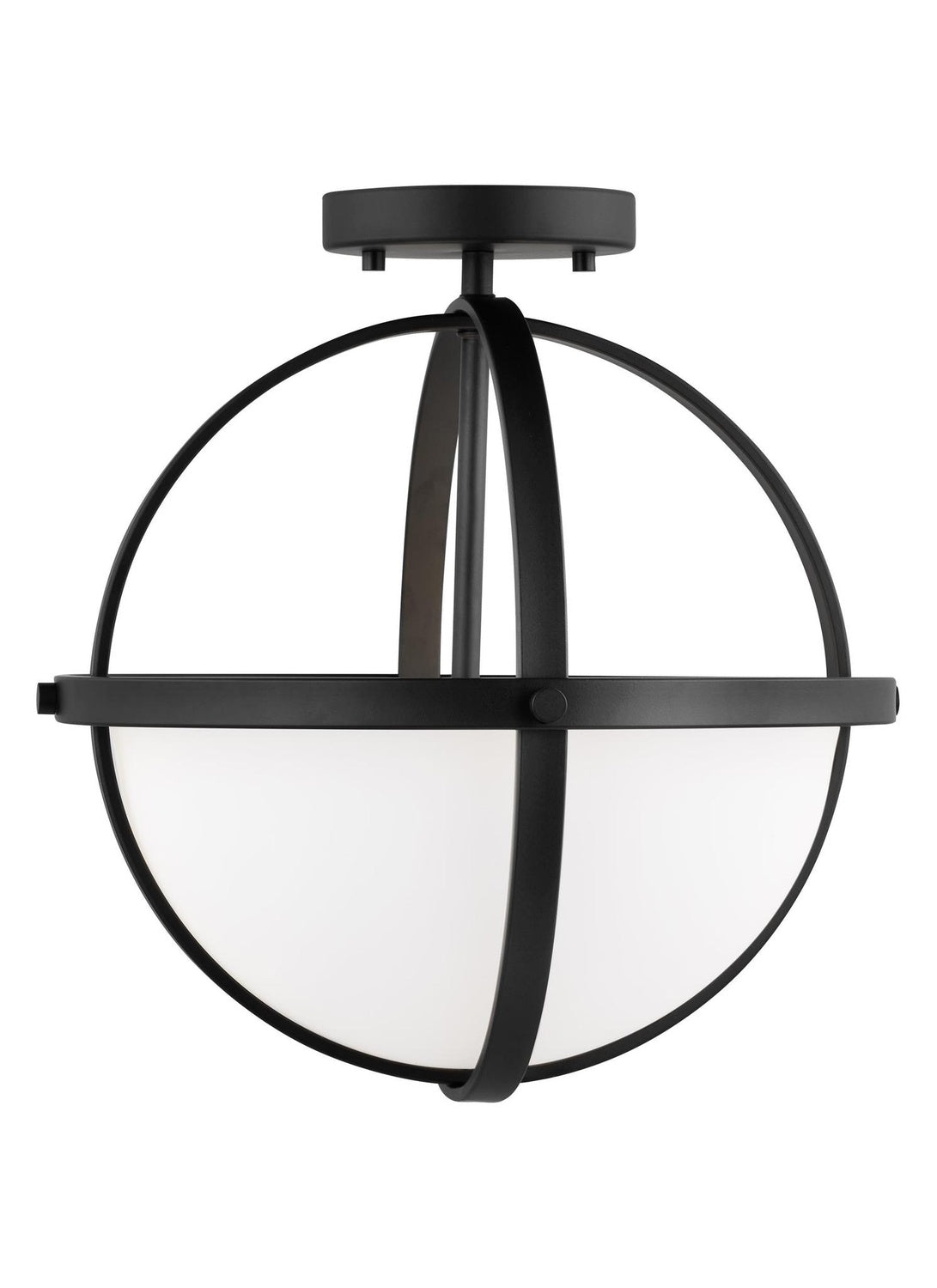 GENERATION LIGHTING ALTURAS TWO LIGHT SEMI-FLUSH CONVERTIBLE PENDANT