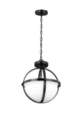 GENERATION LIGHTING ALTURAS TWO LIGHT SEMI-FLUSH CONVERTIBLE PENDANT