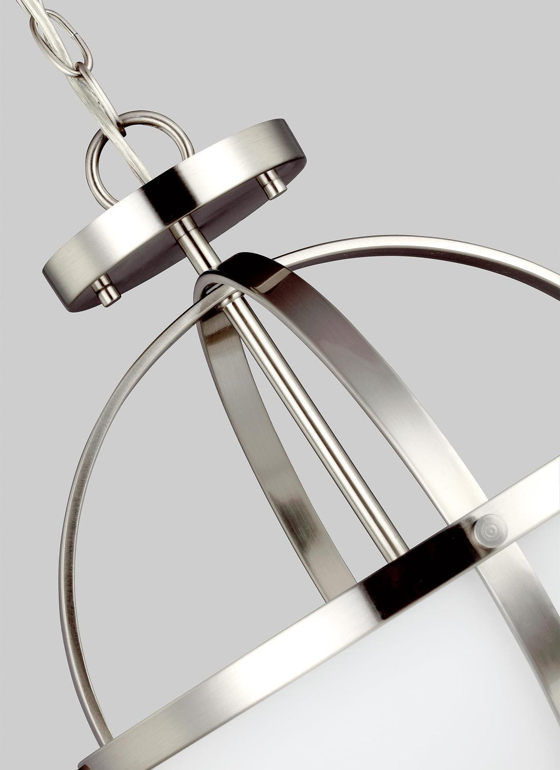 GENERATION LIGHTING ALTURAS TWO LIGHT SEMI-FLUSH CONVERTIBLE PENDANT