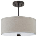 VISUAL COMFORT STUDIO, DAYNA SHADE PENDANTS TWO LIGHT FLUSH / SEMI-FLUSH CONVERTIBLE, SEMI FLUSH MOUNT LIGHT