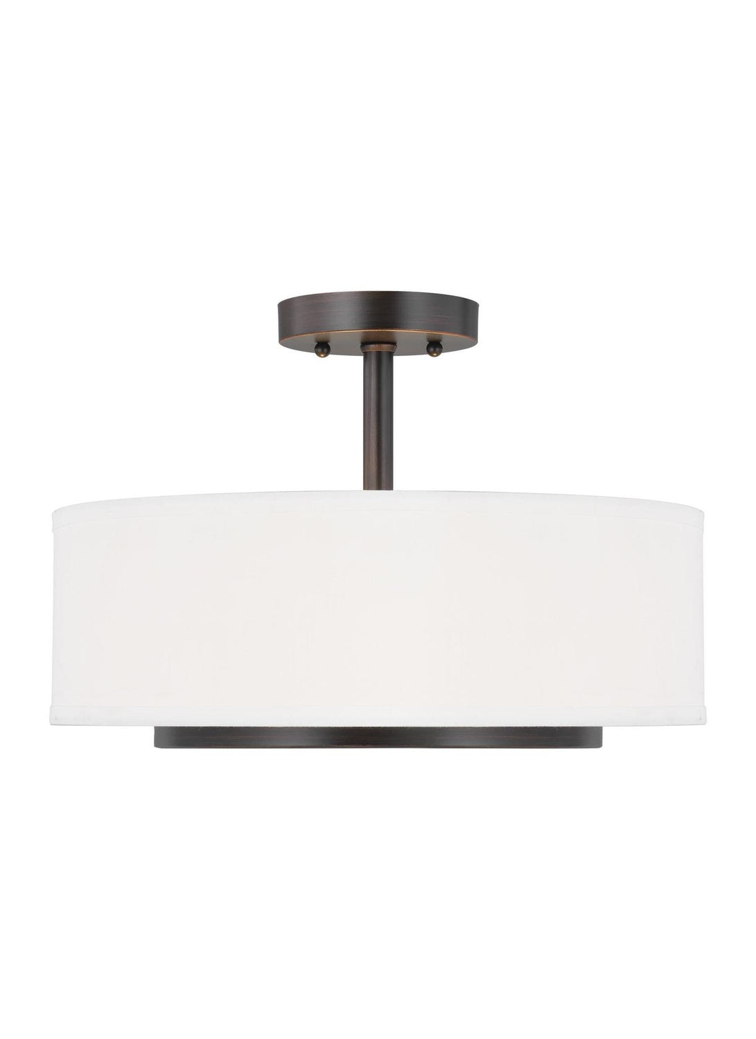 GENERATION LIGHTING, NANCE TWO LIGHT SEMI-FLUSH CONVERTIBLE PENDANT, SEMI FLUSH MOUNT LIGHT