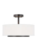 GENERATION LIGHTING, NANCE TWO LIGHT SEMI-FLUSH CONVERTIBLE PENDANT, SEMI FLUSH MOUNT LIGHT