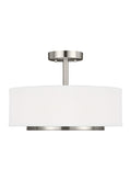 GENERATION LIGHTING, NANCE TWO LIGHT SEMI-FLUSH CONVERTIBLE PENDANT, SEMI FLUSH MOUNT LIGHT