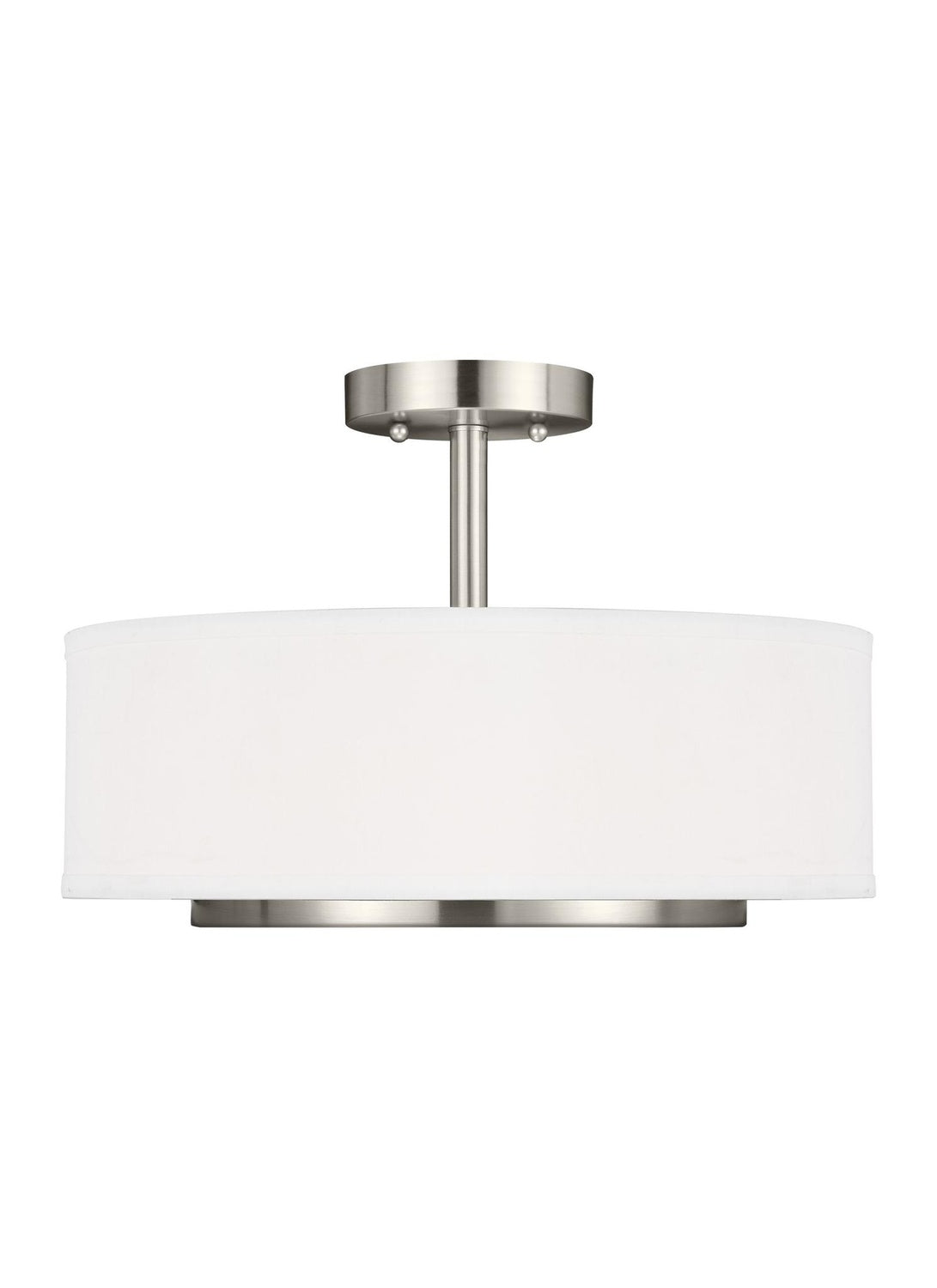 GENERATION LIGHTING, NANCE TWO LIGHT SEMI-FLUSH CONVERTIBLE PENDANT, SEMI FLUSH MOUNT LIGHT