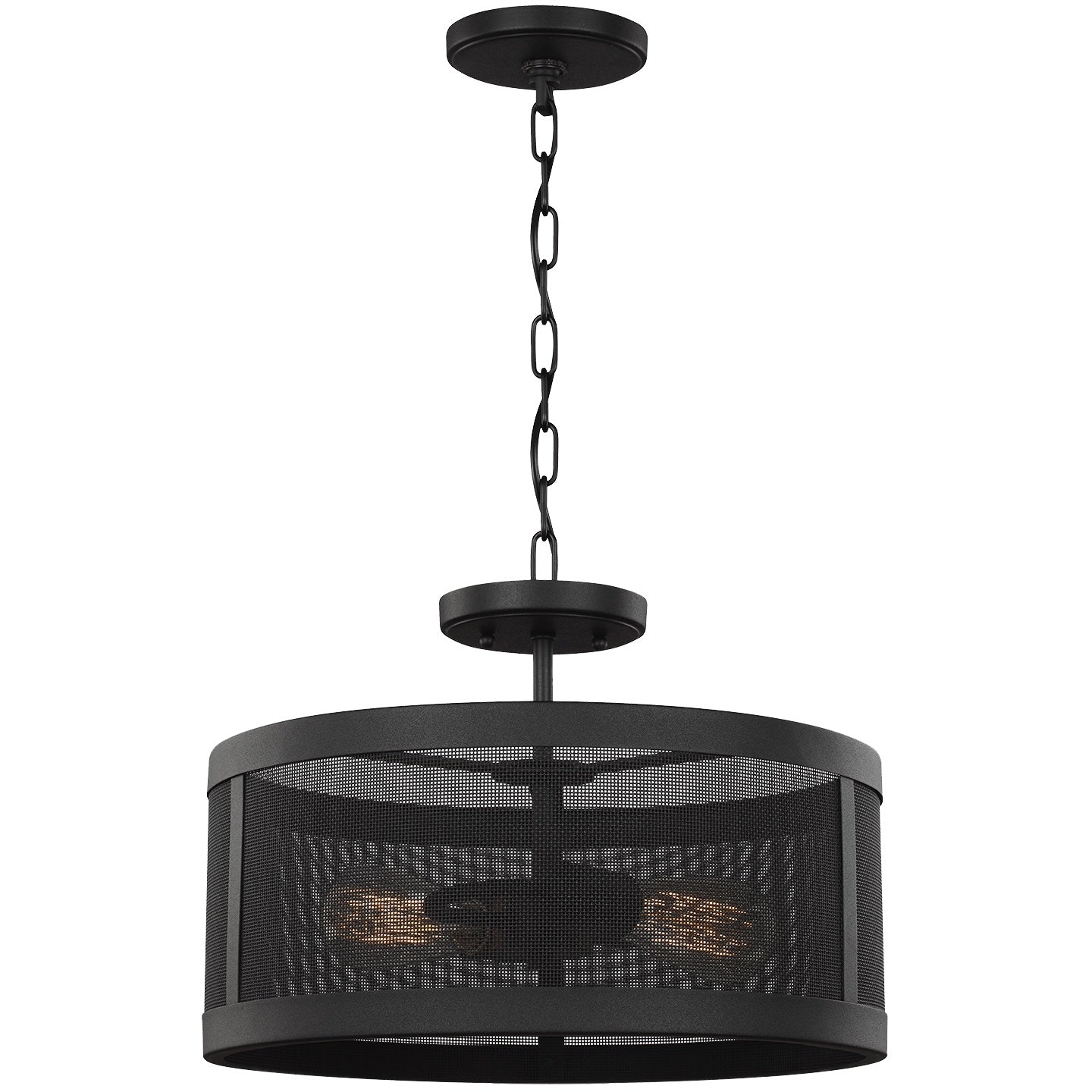 VISUAL COMFORT STUDIO, GEREON TWO LIGHT SEMI-FLUSH CONVERTIBLE PENDANT, SEMI FLUSH MOUNT LIGHT