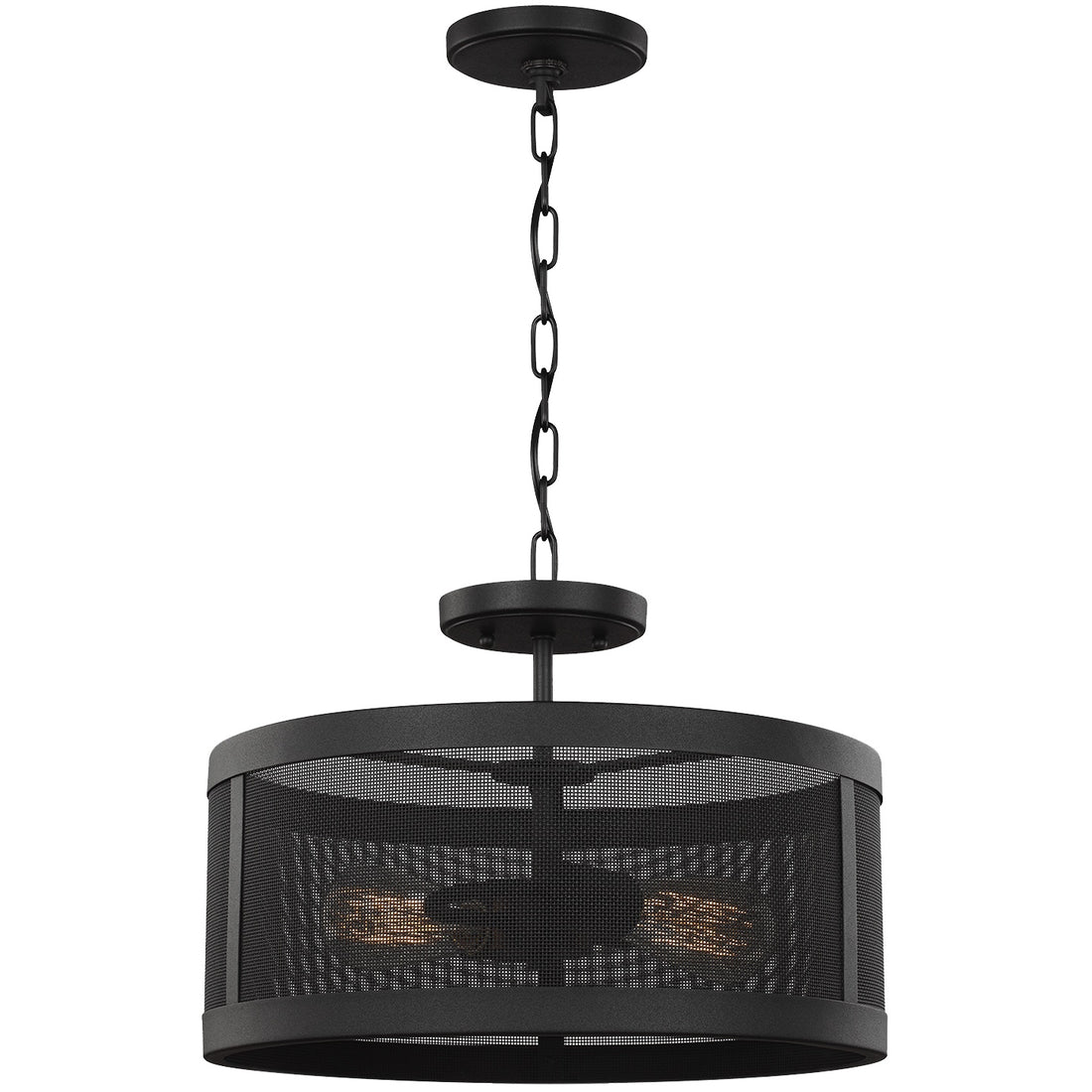 VISUAL COMFORT & CO., GEREON TWO LIGHT SEMI-FLUSH CONVERTIBLE PENDANT, SEMI FLUSH MOUNT LIGHT