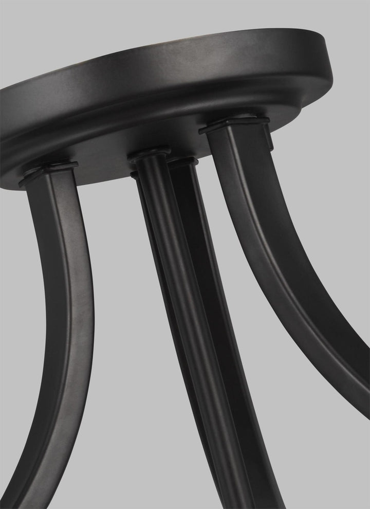 GENERATION LIGHTING, KEMAL THREE LIGHT SEMI-FLUSH MOUNT, SEMI FLUSH MOUNT LIGHT