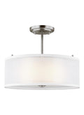 GENERATION LIGHTING, ELMWOOD PARK TWO LIGHT SEMI-FLUSH MOUNT, SEMI FLUSH MOUNT LIGHT