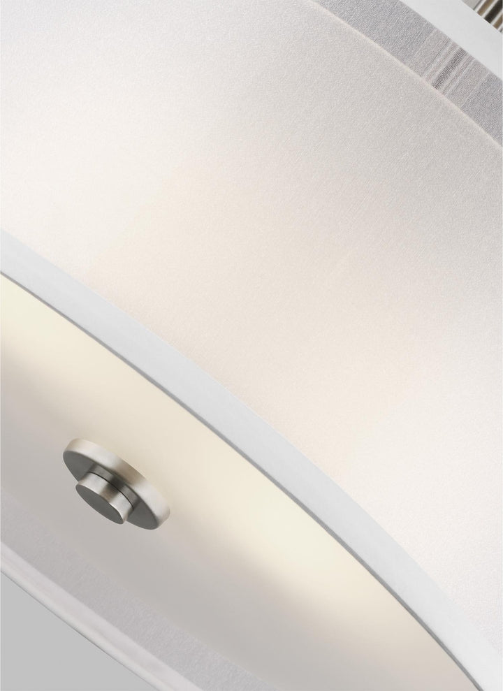 GENERATION LIGHTING, ELMWOOD PARK TWO LIGHT SEMI-FLUSH MOUNT, SEMI FLUSH MOUNT LIGHT