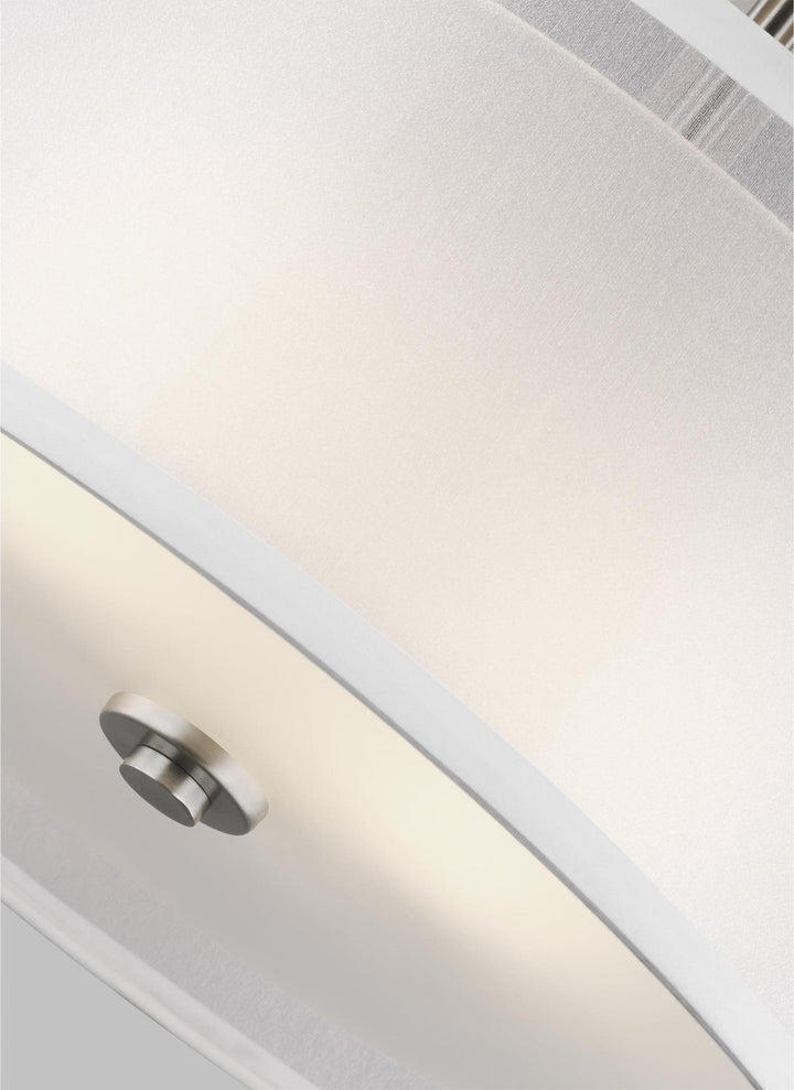 GENERATION LIGHTING, ELMWOOD PARK TWO LIGHT SEMI-FLUSH MOUNT, SEMI FLUSH MOUNT LIGHT