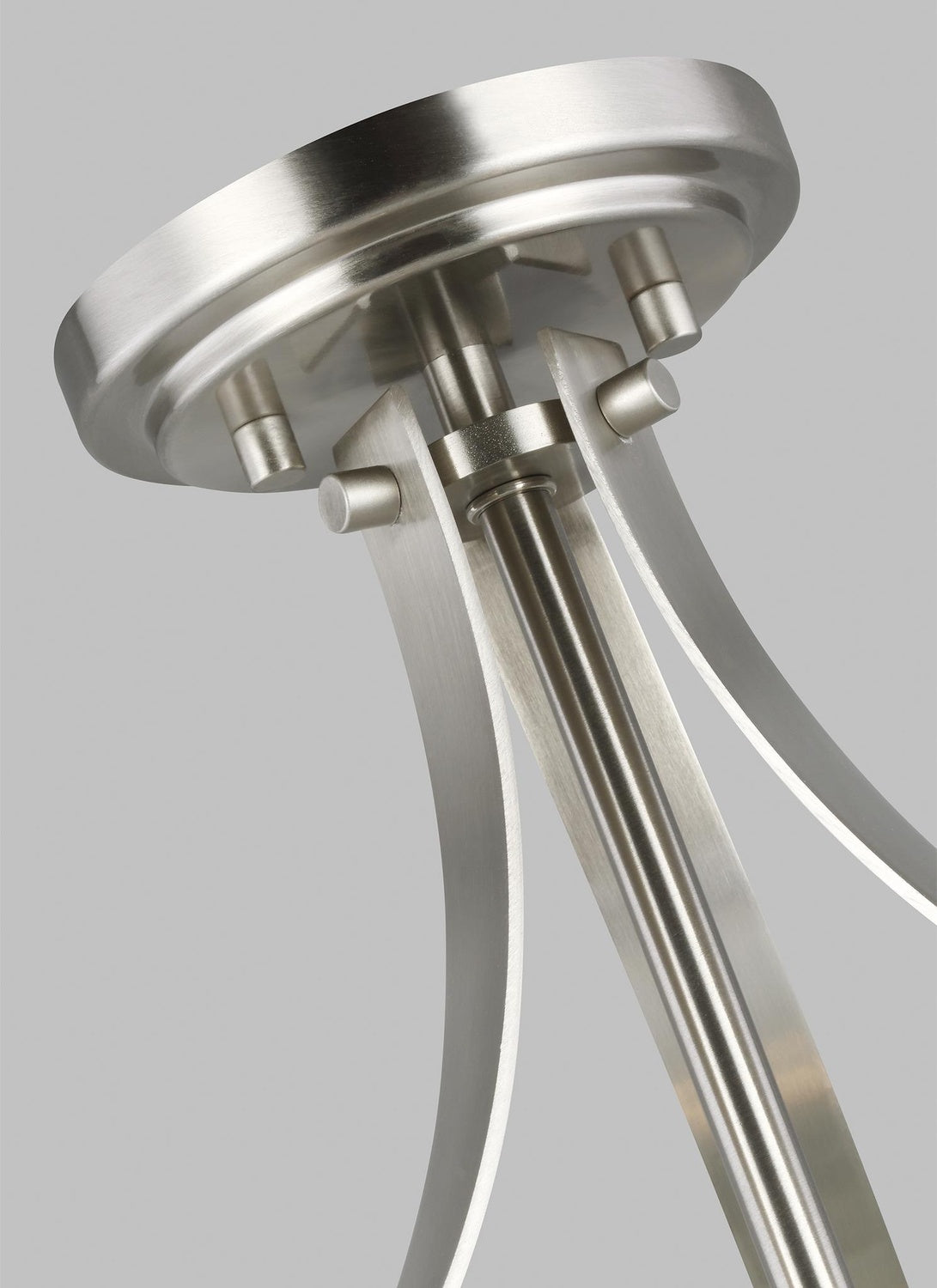 GENERATION LIGHTING, ELMWOOD PARK THREE LIGHT SEMI-FLUSH MOUNT, SEMI FLUSH MOUNT LIGHT