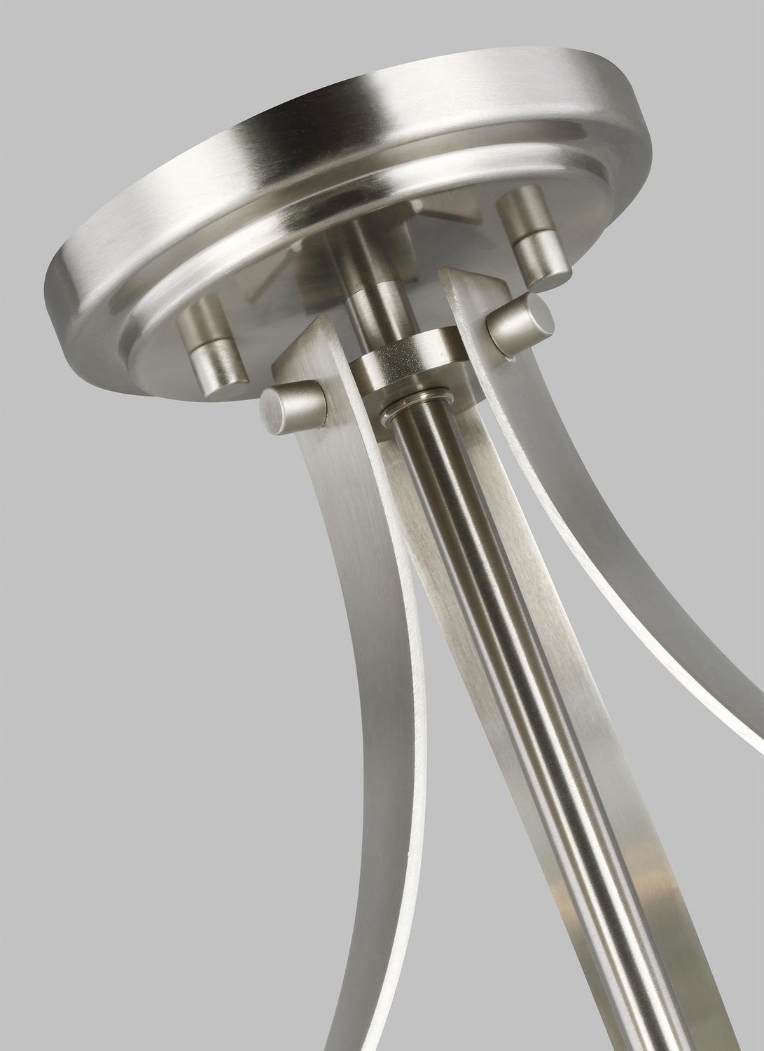GENERATION LIGHTING, ELMWOOD PARK THREE LIGHT SEMI-FLUSH MOUNT, SEMI FLUSH MOUNT LIGHT
