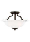 GENERATION LIGHTING, EMMONS TWO LIGHT SEMI-FLUSH, SEMI FLUSH MOUNT LIGHT