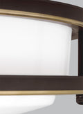 GENERATION LIGHTING, MAHONE LED CEILING FLUSH MOUNT, FLUSH MOUNT CEILING LIGHTS