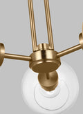 VISUAL COMFORT STUDIO, CODYN THREE LIGHT SEMI-FLUSH CONVERTIBLE PENDANT, SEMI FLUSH MOUNT LIGHT