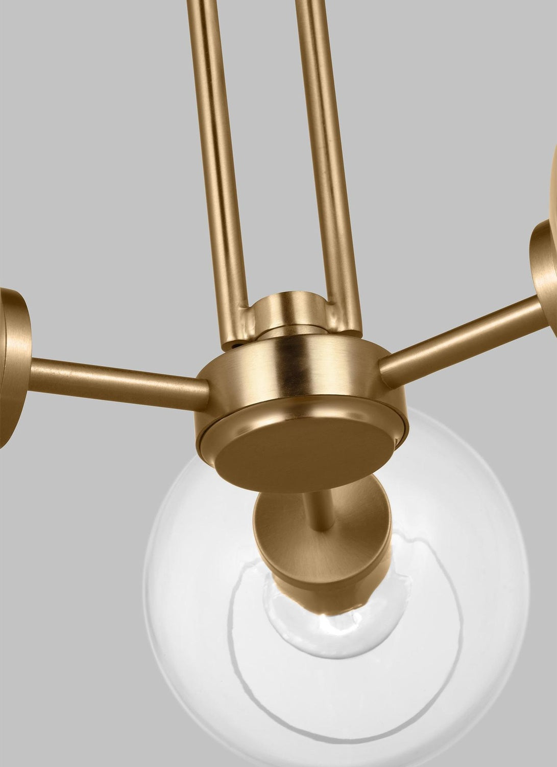 VISUAL COMFORT & CO., CODYN THREE LIGHT SEMI-FLUSH CONVERTIBLE PENDANT, SEMI FLUSH MOUNT LIGHT
