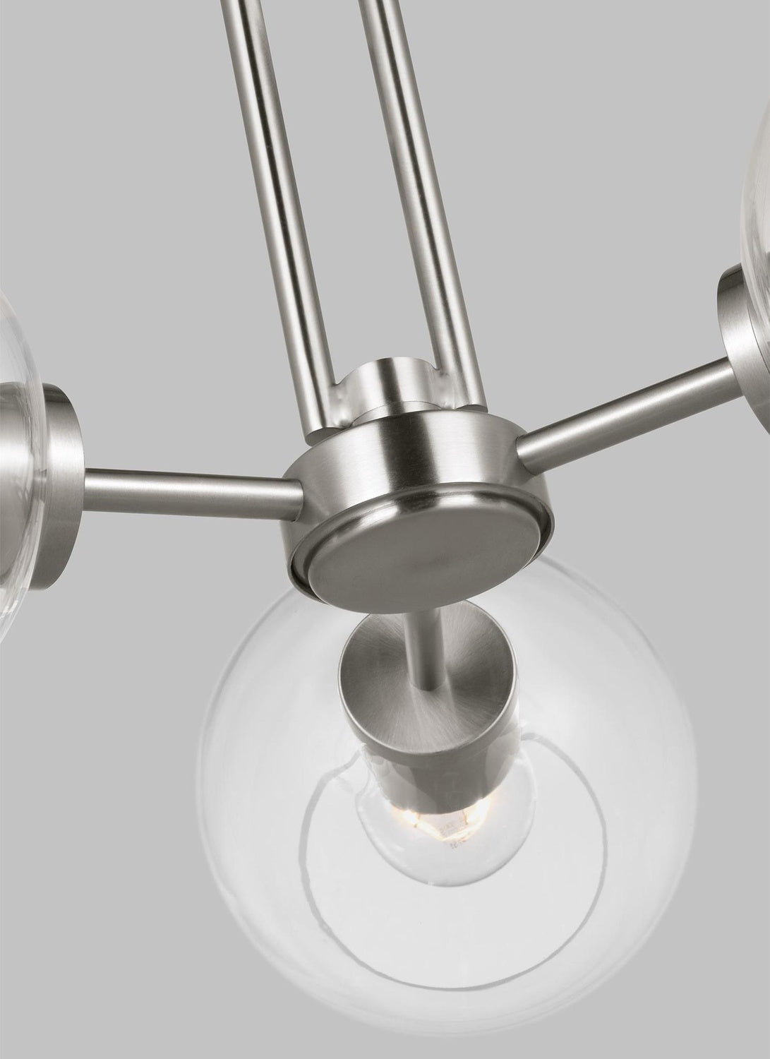 VISUAL COMFORT STUDIO, CODYN THREE LIGHT SEMI-FLUSH CONVERTIBLE PENDANT, SEMI FLUSH MOUNT LIGHT
