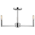 VISUAL COMFORT STUDIO, FULLTON THREE LIGHT SEMI-FLUSH MOUNT, SEMI FLUSH MOUNT LIGHT